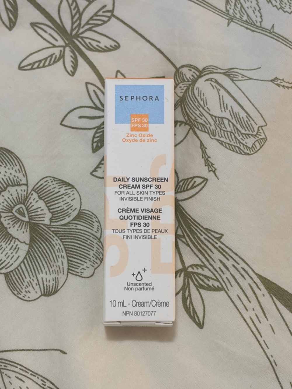 Sephora Daily Sunscreen Cream SPF 30 with Zinc Oxide